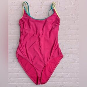 No Boundaries Vibrant Pink One-Piece Swimsuit